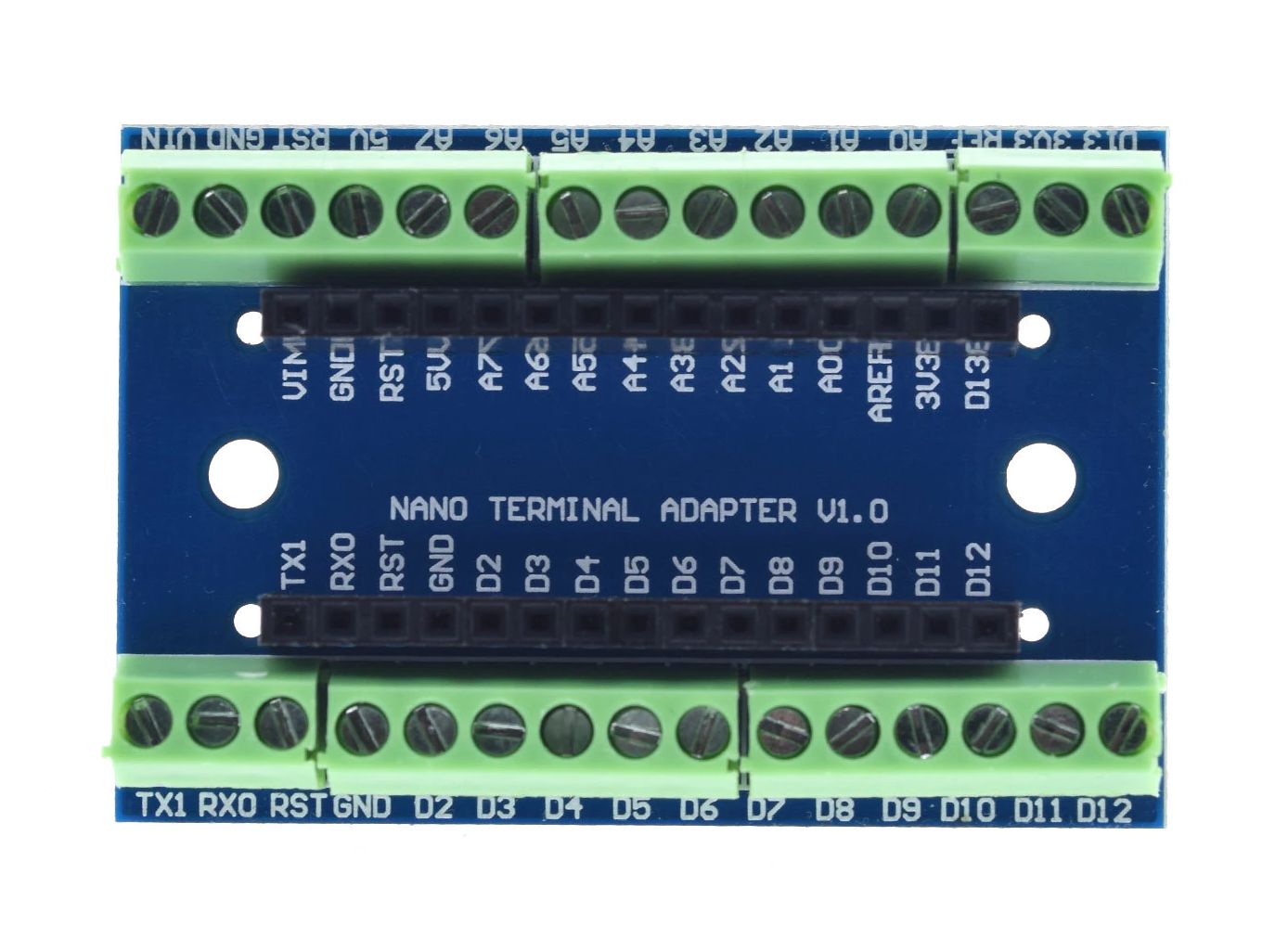 Arduino NANO IO Terminal Shield v1
